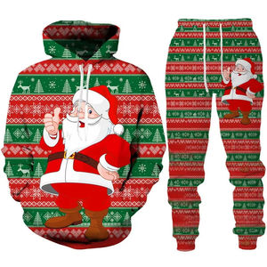 Survêtements de Noël sur mesure de style unique pour hommes survêtements de Noël les plus vendus personnalisés - Product Image 2