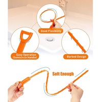 Nouvel outil tuyau déblocage crochet main cheveux sabot manuel évier Flexible nettoyant vidange serpent