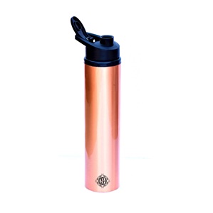 100% Pure Handmade Hammered Copper Leakproof Matte Vacuum <b>Flask</b> Custom Fitness Sport Style Manufacturer Direct Drinking <b>Bottle</b> - Product Image 4