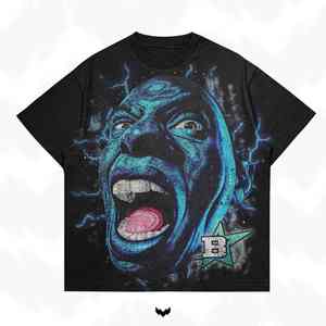 Camisetas personalizadas 100% de algodón para hombre, novedad de 2025, estampado DTG, ropa de calle de ajuste Regular, transpirable de secado rápido - Product Image 2