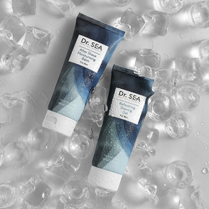 Dr. Sea Cosmetics เจลโกนหนวดสดชื่นพร้อมแร่ธาตุในทะเลผลิตภัณฑ์โกนหนวดสำหรับผู้ชายสำหรับผิวธรรมดาและผิวบอบบาง - Product Image 6