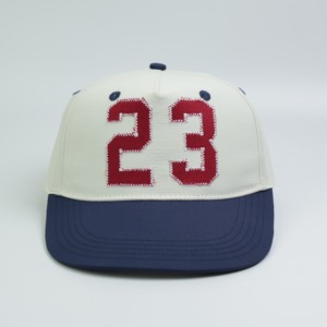 หมวกแก๊ปเบสบอลสองสีทำจากผ้าฝ้าย100% แบบสปอร์ตกันน้ำป้องกันแสงแดดปักโลโก้รูปตัวอักษรใช้ได้ทั้งชายและหญิงทุกขนาด - Product Image 2