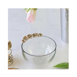 Bol décoratif en verre et en bois avec bol à chocolat de forme ronde de la plus grande qualité à prix compétitif - Product Image 3