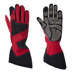 Paume renforcée pour la durabilité et la sécurité dans les gants de course de kart Qualité et sensation de qualité professionnelle dans les gants de course de kart - Product Image 1