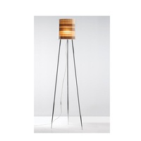 Lámpara de Pie LED de 24W, Diseño Hexagonal con Pantalla de Cúpula, Metálica Multicolor, Moderna y Sencilla, de la Colección IQBAL, en Oferta