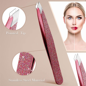 เครื่องมือแต่งหน้ากำจัดขนปลายแหลมทำจากสแตนเลสใช้ในร้านเสริมสวยแบบกำหนดเอง - Product Image 3