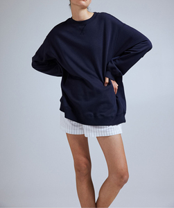 เสื้อสเวตเชิ้ตแขนยาวแบบสวมหัวแขนยาวโอเวอร์ไซส์ - Product Image 2