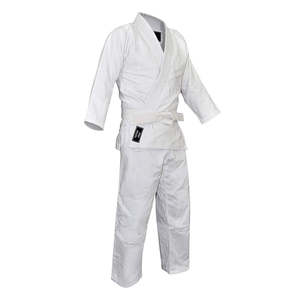 Uniformes de Karate Unisex de talla grande de alta calidad multicolor transpirable BJJ Gi diseño más nuevo estiramiento 100% algodón 500g ligero - Product Image 3