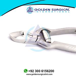 Cortauñas Profesional de Acero Inoxidable, Equipo de Salón, Acabado Cromado |   Cortaúñas para Uñas Gruesas de los Pies - Product Image 5