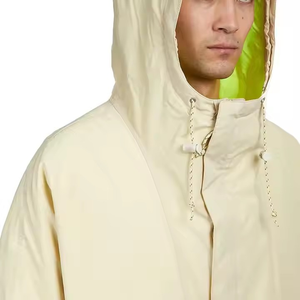 Chaqueta de Invierno para Hombre con Logotipo Personalizado, Tejido de Pana de Alta Calidad, Cuello Alto, Cierre de Cremallera, Reversible, Bordado - Product Image 6