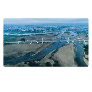 Puente de Acero Pesado con Cables de Soporte, Servicios de Soldadura, Doblado y Corte - Product Image 1