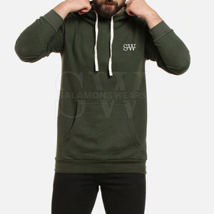 เสื้อฮู้ดดี้ผู้ชาย ผ้าคอตตอนผสม ปรับฮู้ดได้ เหมาะสำหรับใส่ลำลอง กิจกรรมกลางแจ้ง และใช้ในชีวิตประจำวัน - Product Image 2