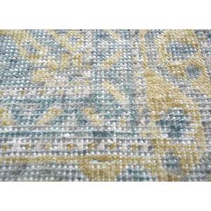 Tapis en laine noués à la main Erbe Blue, motifs médaillon rectangulaires en puzzle pour entrée et chambre - Modèle GS-16 par Jaipur Rugs US - Product Image 3