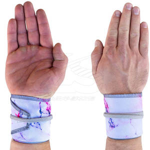 Poignets légers en néoprène de haute qualité pour l'entraînement physique en salle de sport Options de couleur personnalisées à faible quantité minimale de commande - Product Image 2