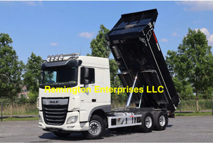 Camion benne DAF XF 530 d'occasion 6X4, capacité 50t, diesel, poids lourd, pour transport et travaux d'ingénierie - Product Image 2