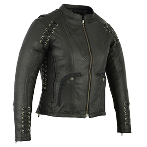 Nuevas chaquetas de cuero PU al por mayor para mujer, chaqueta de cuero para mujer, nuevas chaquetas de alta calidad para hombre y mujer - Product Image 4