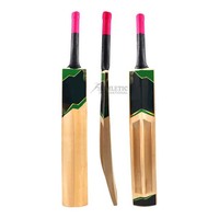 Bate de Críquet de Madera de Kashmir Willow Personalizado de Alta Calidad, Duradero y Ligero, para Entrenamiento y Partidos, con Logotipo Personalizado, a Precio Económico