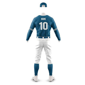Custom Design Team Baseball Uniforms Breathable 100% Polyester Sublimation Baseball Jersey Sets - Product Image 4