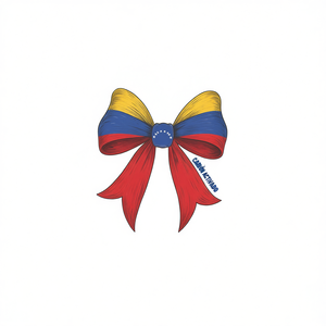 Maglietta con fiocco bandiera Venezuela, comoda, colorata, per il Mese della Memoria dell'Erbezza Ispanica, T-shirt Camiseta Venezolana Latina, Regalo - Product Image 2