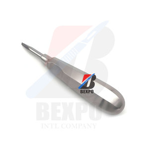 Christensen Instruments Nuevo removedor de corona dental recto de un solo extremo Manual Power Dentist Tools Material de acero - Product Image 3