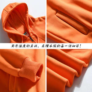 High Quality Manufacturer Low MOQ Unisex Zipper-Up Oversized Winter Embroidered 100% Cotton Custom Print <b>Hoodie</b> with Your Logo - Product Image 3