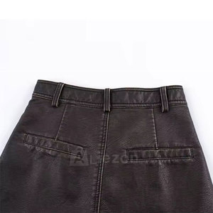 Jupes en cuir élégantes pour femmes avec un design moderne Jupes en cuir pour femmes Jupes en cuir réglables - Product Image 4
