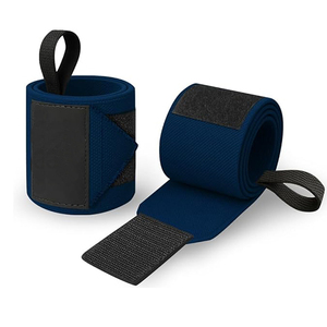Muñequeras Unisex de Neopreno Azul con Cierre de Gancho y Bucle Ajustables para Levantamiento de Pesas, Soporte para Entrenamiento en Gimnasio y Powerlifting - ¡Gran Oferta! - Product Image 6