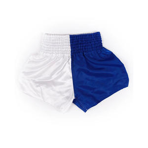 Pantalones Cortos de Boxeo Muay Thai de Última Moda 2024 para Hombre, Parche Estampado de Chenilla Personalizado, la Mejor Ropa de Combate de Kick Boxing Personalizada - Product Image 5