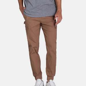 Jogging cargo fonctionnel pour hommes avec ceinture réglable, poches multiples et coton doux - Product Image 3