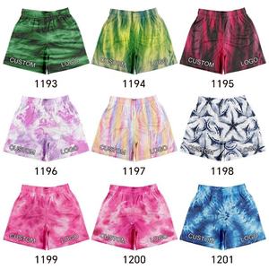 Fabricant Logo personnalisé Short de basket-ball de haute qualité imprimé par tie-dye, entrejambe de 5 pouces, double couche, sublimation, en maille pour homme - Product Image 4