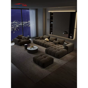 Divano Componibile a L per Soggiorno con Poltrona Reclinabile - Scopri il Divano Modulare Moderno di Alta Gamma - Product Image 3