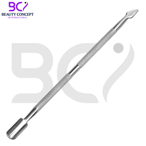 Pousse-cuticules double face en acier inoxydable, outil de manucure pour salons de nail art, Smart 80 - Product Image 4