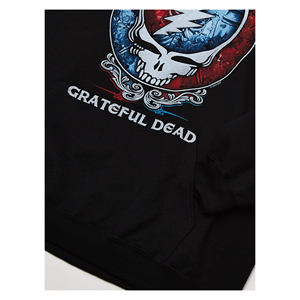 เสื้อกันหนาวมีฮู้ดแบบสวมหัวของผู้ชายเสื้อมีฮู้ดผ้าฟลีซธรรมดาพิมพ์โลโก้ออกแบบได้ตามต้องการซักด้วยกรดสไตล์ฤดูหนาว - Product Image 6