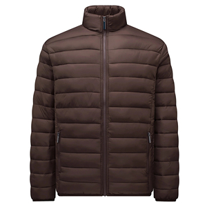 Veste matelassée imperméable pour homme, veste d'hiver rembourrée en duvet de polyester, veste matelassée personnalisée pour homme - Product Image 2