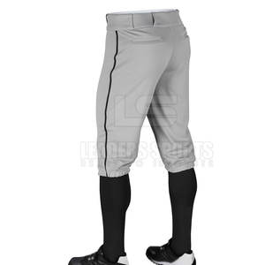 Pantalon de baseball respirant en polyester sur mesure du Pakistan, nouveau design, haute qualité, 2026, pour hommes adultes, logo personnalisé OEM, vente en gros - Product Image 3