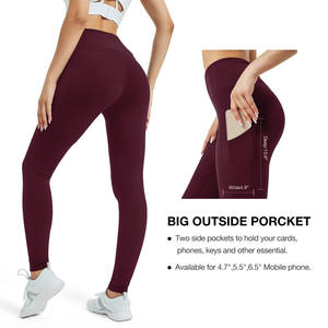 Pantalons pour femmes de couleur unie imperméables à taille haute décontractés de haute qualité Services OEM Pantalons pour femmes Streetwear Slim Fit pour femmes - Product Image 4