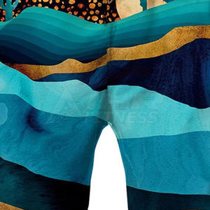 Pantalones Cortos Unisex de Sublimación Más Vendidos, Transpirables, Impermeables, de Malla de Algodón, Personalizados, de Playa, de Lona Sólida, con Cintura Elástica - Product Image 5