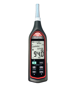 ระบบวัดและบันทึกเสียงระดับอุตสาหกรรม ความแม่นยำของระดับเสียงตามมาตรฐาน DB ตรงตาม ANSI S1.4 ประเภท 2 และ IEC 61672-1 ระดับ 2 - Product Image 1