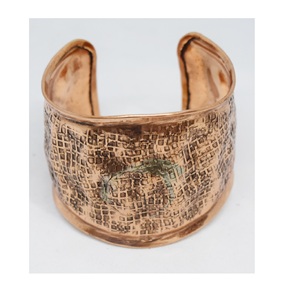 2026 Europe women jewelry Handmade Partywear Fashion Solid <b>COPPER</b> Cuff <b>bracelets</b> Handmade <b>Bracelet</b> floral <b>Copper</b> cuff <b>bracelet</b> - Product Image 2