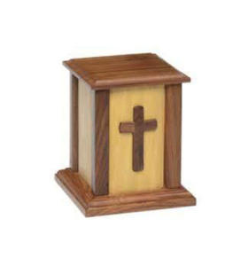 โกศไม้เผาศพสำหรับผู้ใหญ่ชายและหญิงโกศตกแต่งงานไม้สไตล์อเมริกันที่ทันสมัยทำด้วยมือคุณภาพเยี่ยม - Product Image 3