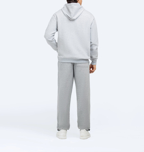 OEM Custom 100% Cotton Autumn Knitted 400g Eco-Friendly Pullover <b>Hoodie</b> with Custom Logo for <b>Men</b> Plus Size - Product Image 2