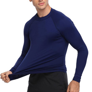 Prix bas, vente chaude, service OEM, utilisation en extérieur, rash guard pour homme, imperméable, antibactérien, respirant, logo personnalisé, rash guard pour homme - Product Image 5