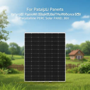Panneau solaire monocristallin PERC 380W 36V pour Patanjali Renewable - Product Image 3