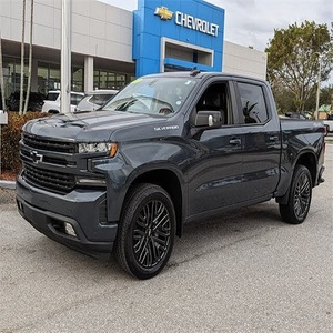 CHEVROLET SILVERADO 2020 RST CREW CAB RWD Turbo Cuir Foncé R18 D'OCCASION 1500 PRÊT à EXPÉDIER - Product Image 2