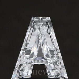 Lettre A forme lâche prix de gros DEF VVS VS1 1CT HPHT CVD IGI GIA certifié synthétique laboratoire cultivé Alphabet diamant pour bijoux - Product Image 1