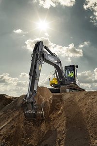 Machine compacte Volvo ECR355EL, 38 tonnes, capacité de la benne de 2,0 m, moteur Volvo Penta - Product Image 2