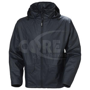 Chaquetas impermeables ligeras deportivas para hombre, cortavientos personalizado con cremallera, chaqueta impermeable fina y hermética de poliéster - Product Image 5