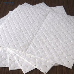 N-FIBER P45 Almohadillas Absorbentes de Aceite de Alta Absorción de 1.6L, Control de Derrames de Aceite Industrial, Polipropileno Hidrofóbico, 100 Almohadillas/Caja - Product Image 2