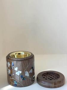 เชิงเทียนไม้จริงสำหรับตกแต่งโต๊ะเชิงเทียนเชิงเทียนทำจากไม้อุปกรณ์เสริมสำหรับโต๊ะอาหาร - Product Image 2