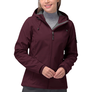 Femmes hiver vêtements de plein air 3 couches Softshell vestes randonnée Polyester fermeture éclair randonnée porter longue vers le bas Parka manteaux 2026 - Product Image 3